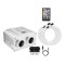 Kit Fibra Optica Plafon Instelat Auto TWINKLE RGBW 32W 600 Fire 0.75mm si 3M lungime , Control din Aplicatie Telefon si Telecomanda cu Infrarosu AutoR