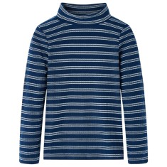 Tricou cu m&acirc;neci lungi pentru copii, bleumarin, 116