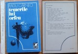 Radu Carneci , Temerile lui Orfeu , 1978 , ed. 1 cu autograf catre Vlaicu Barna