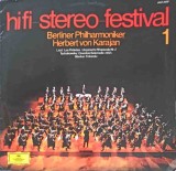 Disc vinil, LP. Hifi Stereo Festival 1-Berliner Philharmoniker, Herbert von Karajan, Liszt, Tschaikowsky, S-157412, Deutsche Grammophon