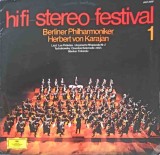 Disc vinil, LP. Hifi Stereo Festival 1-Berliner Philharmoniker, Herbert von Karajan, Liszt, Tschaikowsky, Sibeli