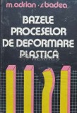 Bazele proceselor de deformare plastica - 1983 - Mihail Adrian (H20), Tehnica