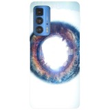 Husa compatibila cu Motorola Edge 20 model The Eye of Westworld, Silicon, TPU, Viceversa, Transparent, Carcasa