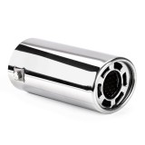 Ornament toba esapament cromat din otel inoxidabil rezistent la acizi MT 006 AMiO, montaj cu cleme sau sudura, diametru montaj 58-70mm