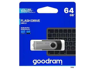 Pendrive 64GB USB 2.0 Negru foto