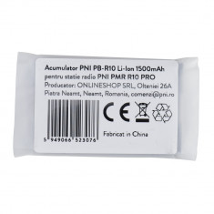 Acumulator PNI PB-R10 Li-Ion 1500 mAh pentru Statie PNI R10