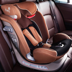 Scaun auto cu isofix si centura Top Tether Alia 9-36 kg Moka Kiwy