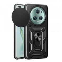 Husa pentru Honor Magic5 Pro, Techsuit, CamShield, Neagra foto