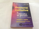 PROBLEME CALITATIVE IN MATEMATICA DE GIMNAZIU DORIN ANDRICA,RF10/1