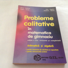 PROBLEME CALITATIVE IN MATEMATICA DE GIMNAZIU DORIN ANDRICA,RF10/1