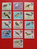 GAMBIA, PĂSĂRI - SERIE COMPLETĂ MNH