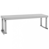 VidaXL Raft superior masă de lucru, 120x30x35 cm, oțel inoxidabil