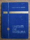 Constantin Manea - Unitati de masura