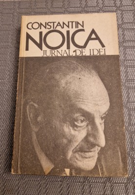 Jurnal de idei Constantin Noica foto