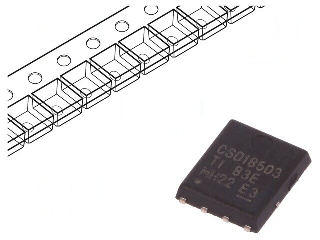 Tranzistor N-MOSFET 40V 100A 120W VSONP8 5x6mm