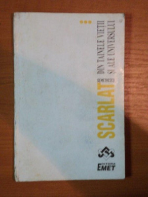 DIN TAINELE VIETII SI ALE UNIVERSULUI de SCARLAT DEMETRESCU VOL III , 1993 foto