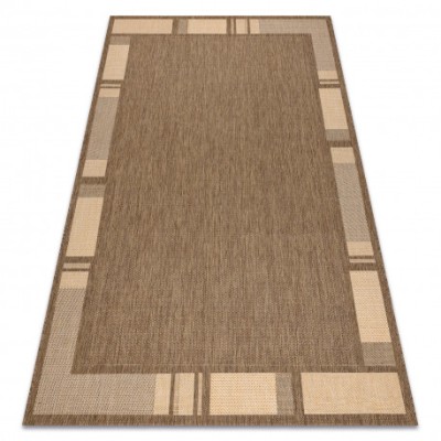 Covor sisal Floorlux 20195 coffee si mais, 200x290 cm foto