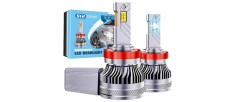 Becuri LED Auto H4 AutoREY&reg; SUPER CSP, Iluminare 360&deg; pentru fiecare bec! Cu cipuri CSP 6000K Alb Rece, 136W 30.000LM Canbus, fara eroare de bec ars