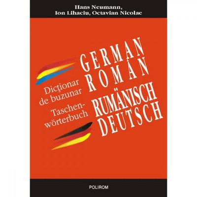 Dictionar de buzunar german-roman/roman-german - Hans Neumann foto
