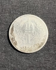 Moneda 1 coroana 1901 Austria argint
