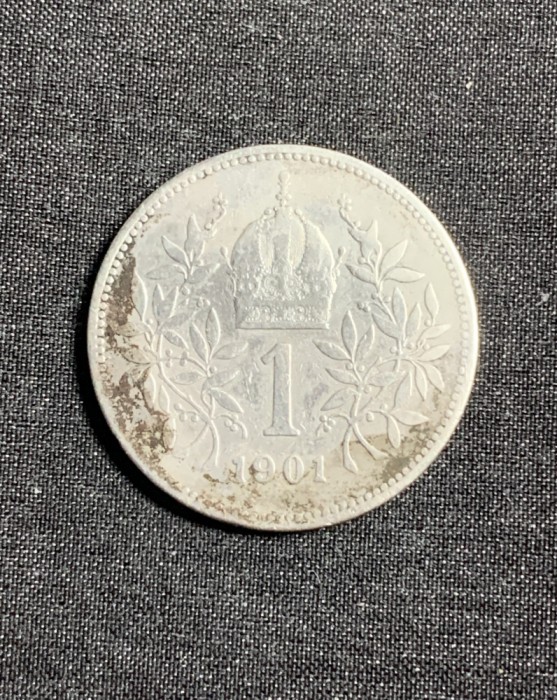 Moneda 1 coroana 1901 Austria argint