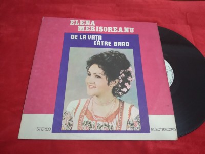 VINIL ELENA MERISOREANU-DE LA VIATA CATRE BRAD RARITATE!!EPE 02223 STARE DISC FB foto