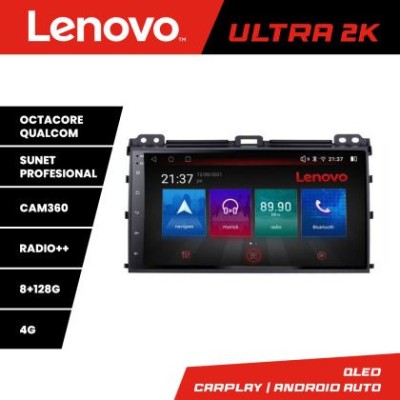 Navigatie Toyota Prado 2004-2009 M-456 Octa Core Android Radio Bluetooth GPS WIFI/4G DSP 2K 8+128GB 360 Toslink v1 CarStore Technology foto
