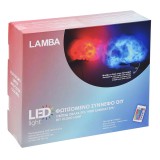 Lampa NOR DIY RGB de perete cu LED Multicolor &amp; Telecomanda ConceptSeller