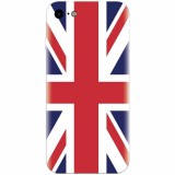 Husa silicon pentru Apple Iphone 6 Plus, UK Flag Illustration