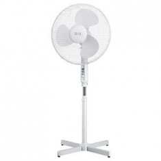 Ventilator cu picior Teesa, 45W, 3 viteze, elice 37 cm, alb