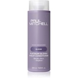 Paul Mitchell Blonde Platinum Blonde Violet Conditioner balsam de par violet pentru par blond 300 ml