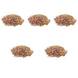 Cumpara ieftin Set 5 bile decorative hidrogel, pentru udarea plantelor, multicolor, 5 g