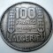 7.332 ALGERIA OCUPATIE FRANCEZA 100 FRANCS FRANCI 1950