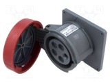 Conector alimentare AC trifazate IP67 AMPHENOL 5 pini 415V soclu mamă