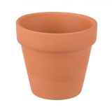 Ghiveci Ceramic pentru Flori, Teracota, Diametru 6.5 cm