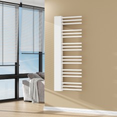 Radiator portprosop Kviteseid 120x50cm 470W alb [neu.haus] HausGarden Leisure foto