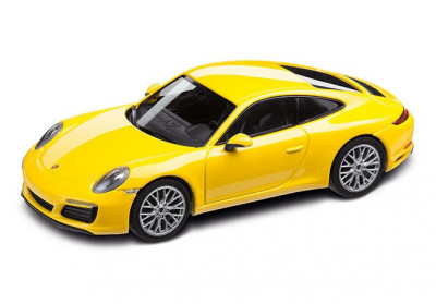 Macheta Porsche 911 Carrera 4S Galben Oe Porsche WAP0201110G foto