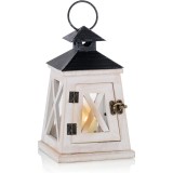 Cumpara ieftin Lampa Rustica din Lemn pentru Lumanari - Decoratiune Vintage pentru Nunta, Craciun, Gradina si Terasa