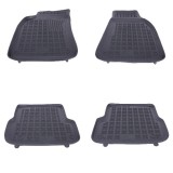 Covorase Presuri Auto Negru din Cauciuc AUDI A6 4F C6 (2008-2011) Floor mat Performance AutoTuning, Rezaw Plast