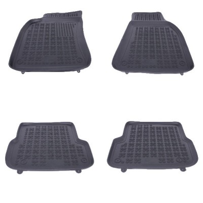 Covorase Presuri Auto Negru din Cauciuc AUDI A6 4F C6 (2008-2011) Floor mat Performance AutoTuning foto