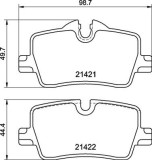 BREMBO P 06 113 PRIME LINE set placute frana,frana disc