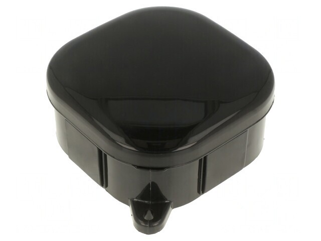 Cutie de Conexiuni IP54 Neagră 92x92x44mm