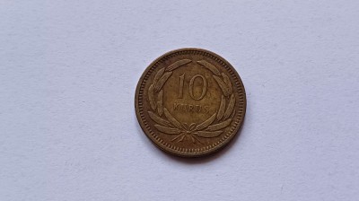 Turcia -10 Kurus 1949 foto