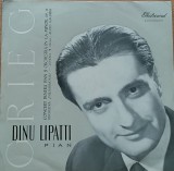 Disc Vinil Grieg - Pian Dinu Lipatti -Or. Philharmonia Londra- DiriJOR : Alceo Galliera - Concert Pentru Pian - 10"- Electrecord -ECD - 68
