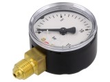 Manometru 0-16 bar, 50mm diametru cadran, conexiune G1/4, clasa 1.6, carcasa metal