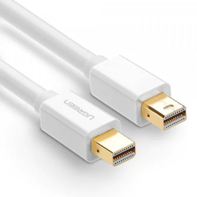 Cablu Video UGREEN, MiniDisplayPort - MiniDisplayPort, 4K, 2m, Alb foto