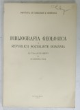 BIBLIOGRAFIA GEOLOGICA SI GEOFIZICA A R.S.R. , AL V - LEA SUPLIMENT de ECATERINA NICA , 1975