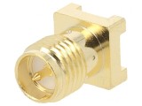 Soclu RP-SMA Tată Reverse Vertical 50&Omega; SMT PCB PTFE
