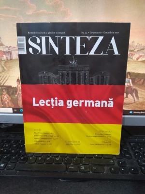 Sinteza, Nr. 44, sep.-oct. 2017, Lecția germană, Herta Muller, Pleșu, Neamț, 230 foto