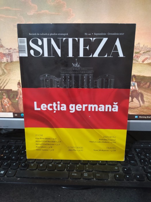 Sinteza, Nr. 44, sep.-oct. 2017, Lecția germană, Herta Muller, Pleșu, Neamț, 230